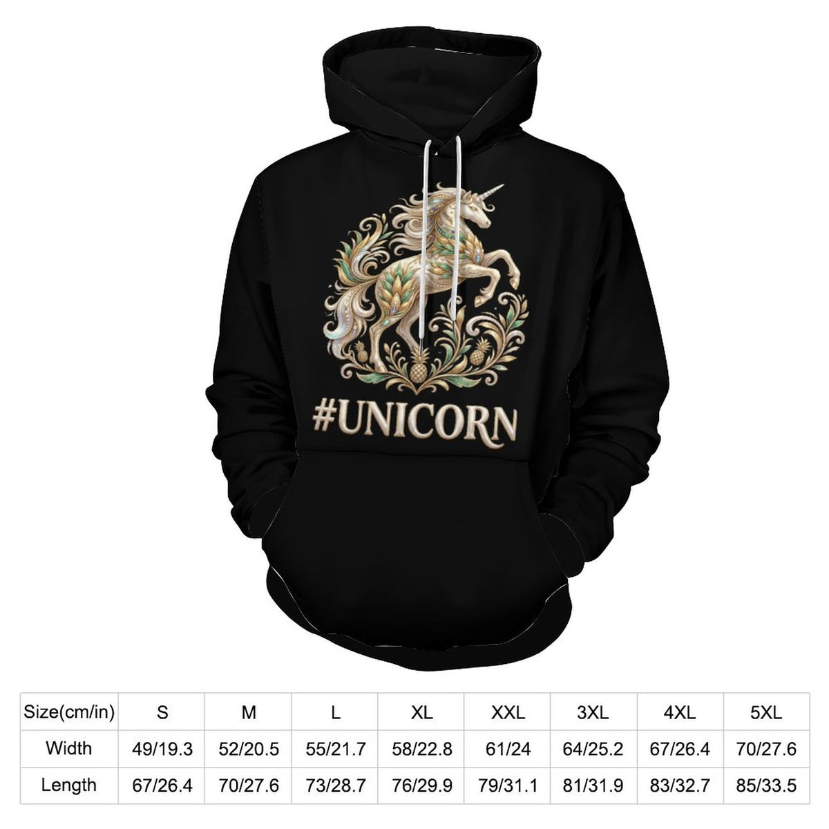 #UNICORN Lady Hoodie with Double-layer Cap