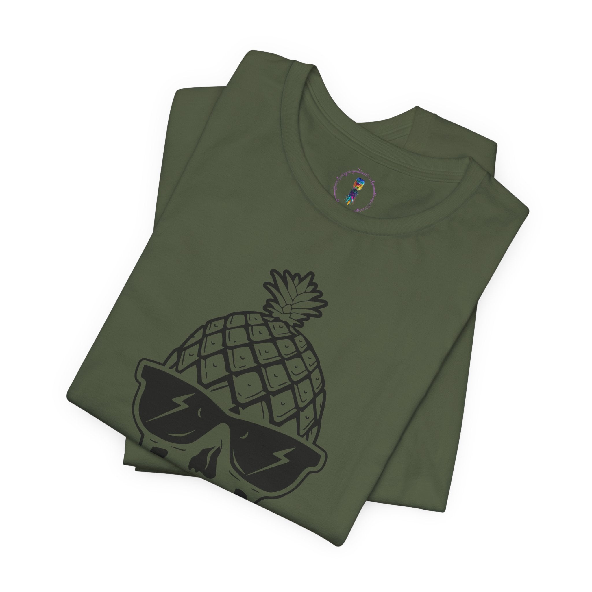 Pineapple Skull Graphic Tee