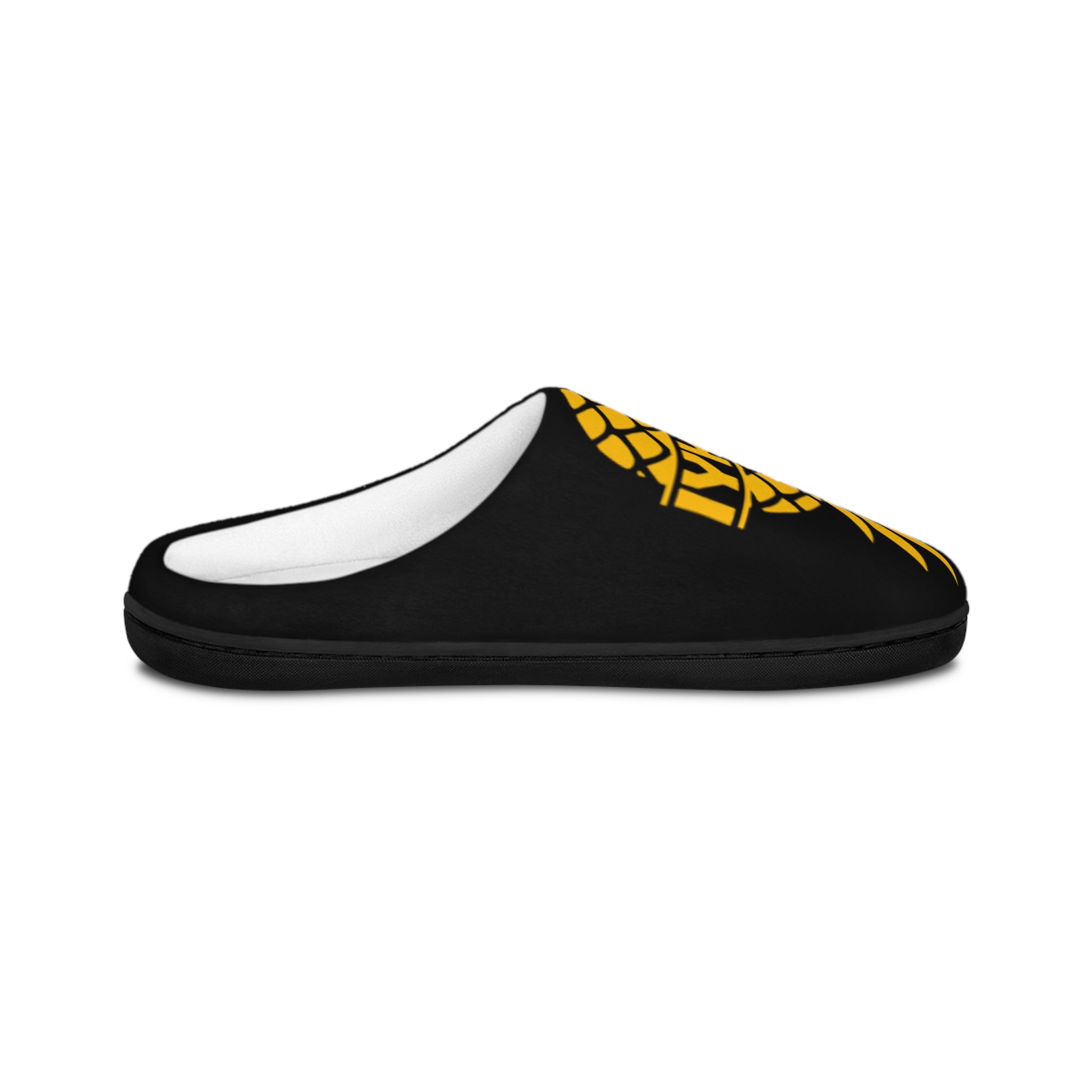 Pineapple Print Men's Indoor Slippers - Cozy and Stylish Home Footwear