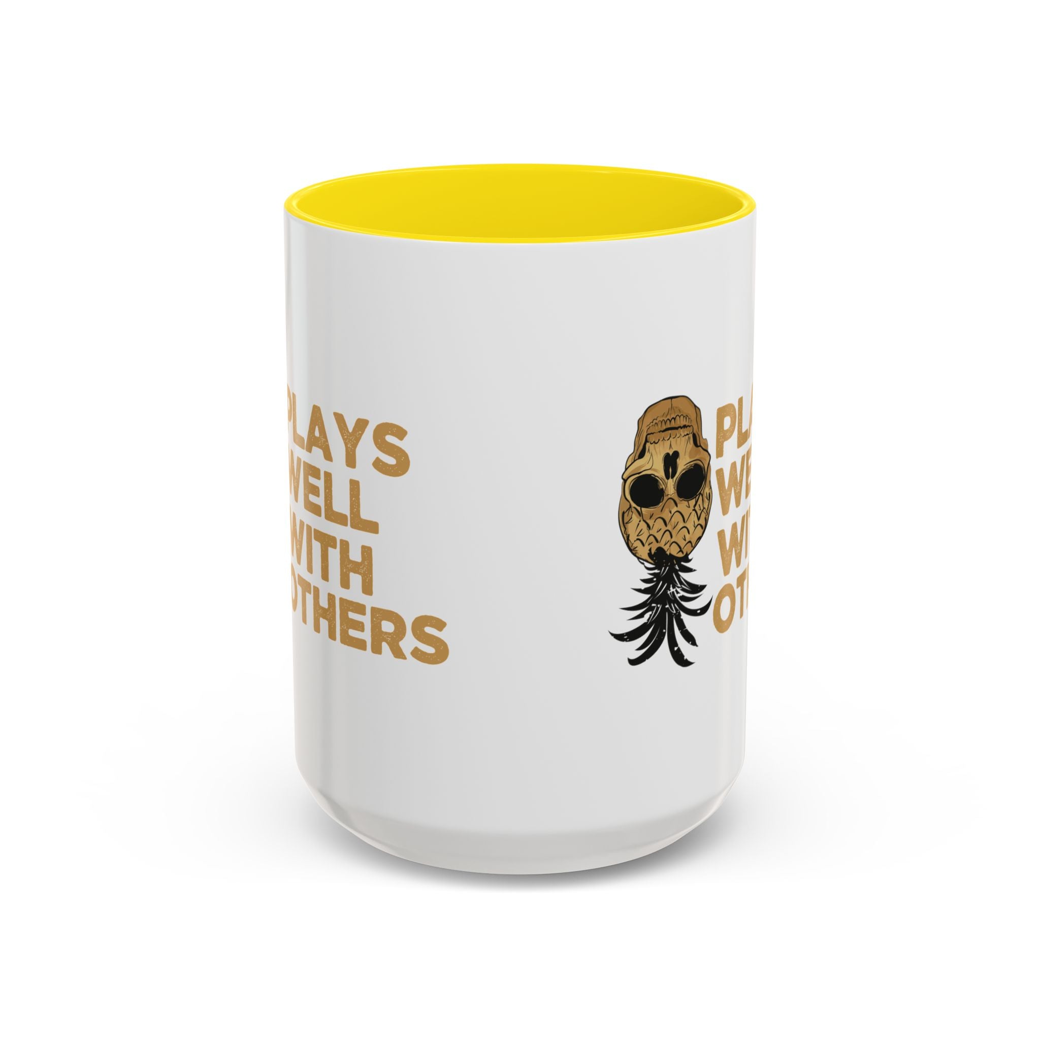 Playful Owl Accent Coffee Mug - 11 & 15oz - Perfect Gift for Nature Lovers