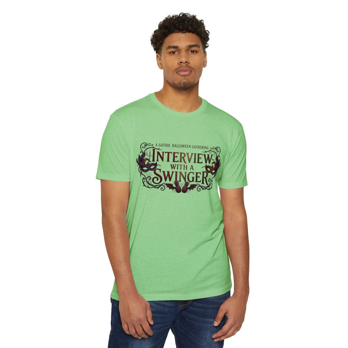 Interview With a Swinger Gothic Graphic T-Shirt | Vintage Lifestyle Tee