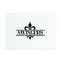 Swinger Inspired Glass Cutting Board