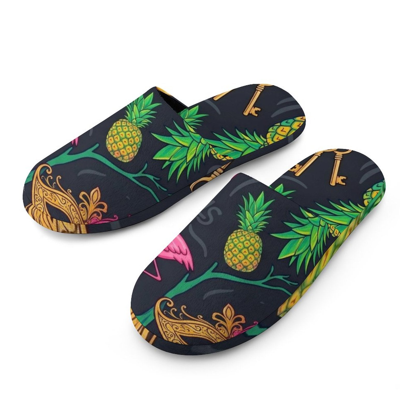 Swinger Lifestyle Flannel Men's Cotton Slippers