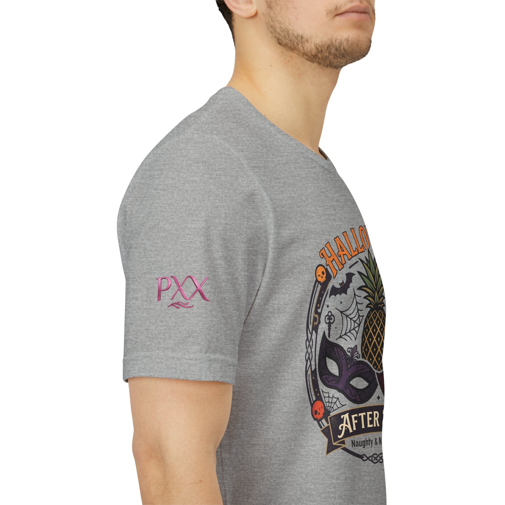 Halloween After Dark Tee — Pineapple Mask Masquerade T‑Shirt
