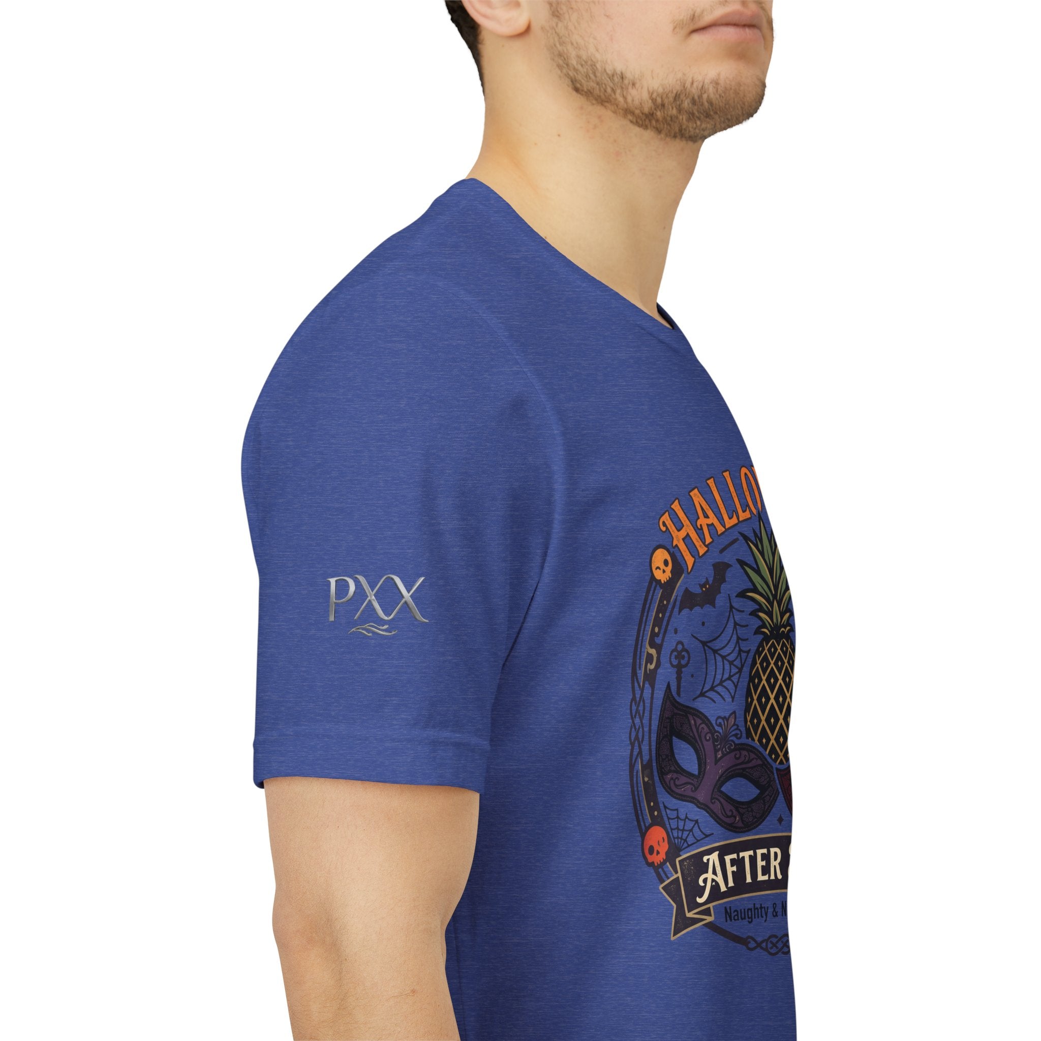 Halloween After Dark Tee — Pineapple Mask Masquerade T‑Shirt