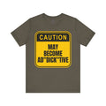 Caution Unisex Tee