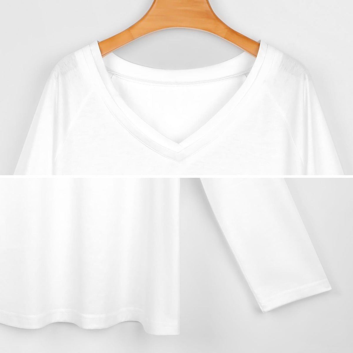 Swinglympics Double Layer V-Neck Top