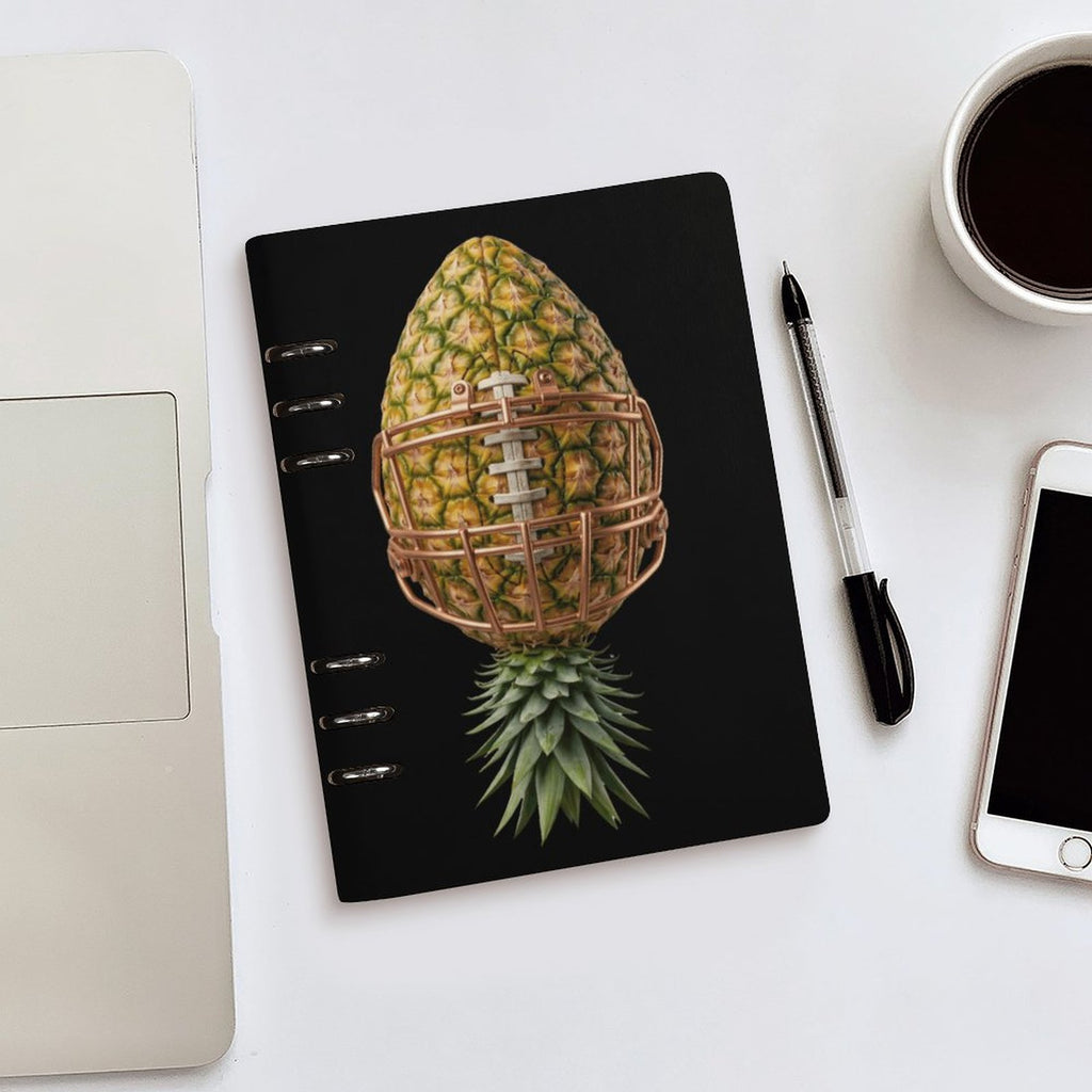 Pineapple Football Loose Leaf Notebook