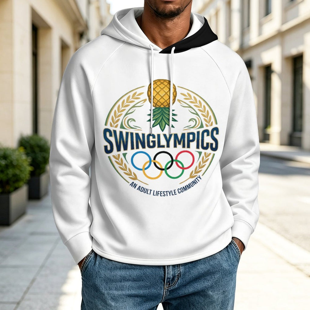 Swinglympics Raglan Sleeve Hoodie