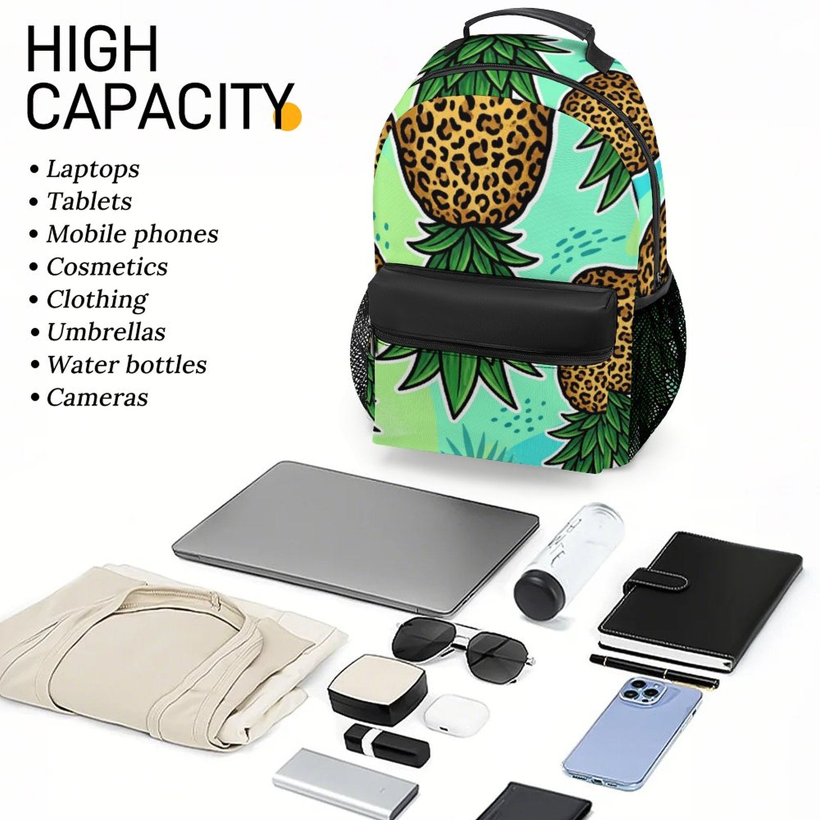Pineapple Casual Backpack