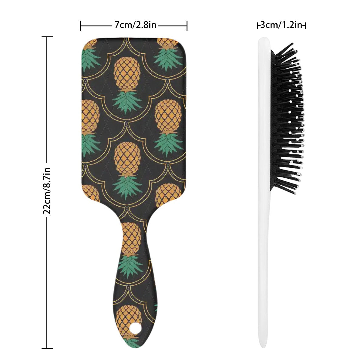 Upside-Down Pineapple Air Cushion Hair Brush