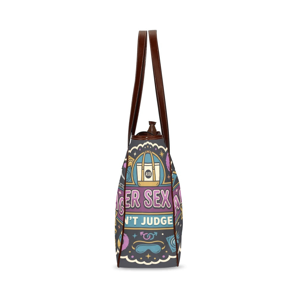After Sex Classic Tote Bag | Funny Waterproof Large Tote Bag for Women, Travel & Everyday