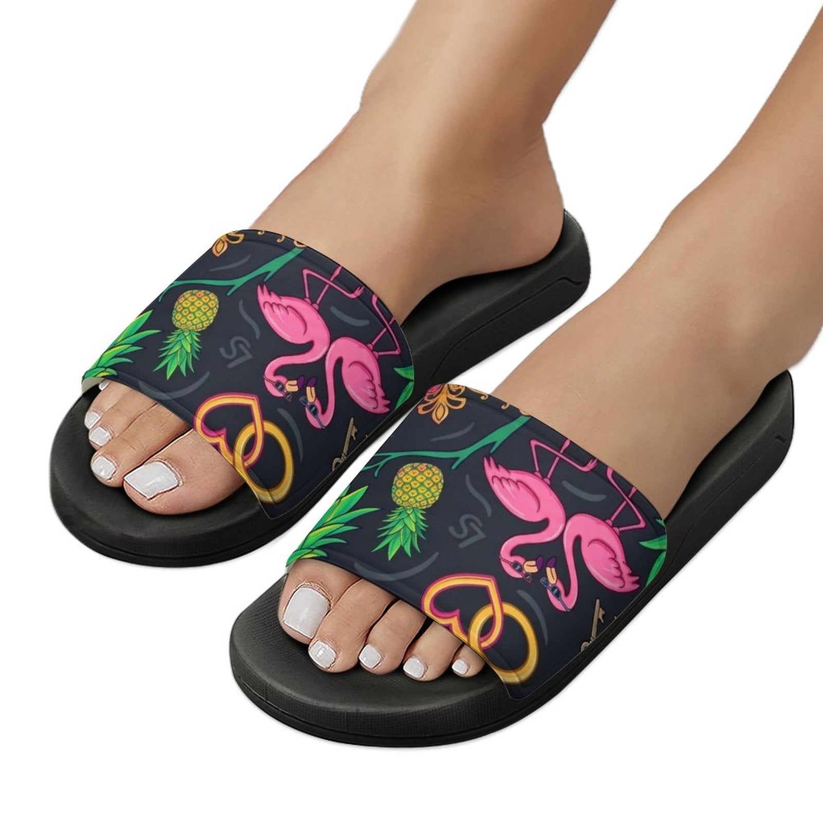 Swinger Lifestyle Unisex PVC Slippers | Couple Pool Beach & Home Slides