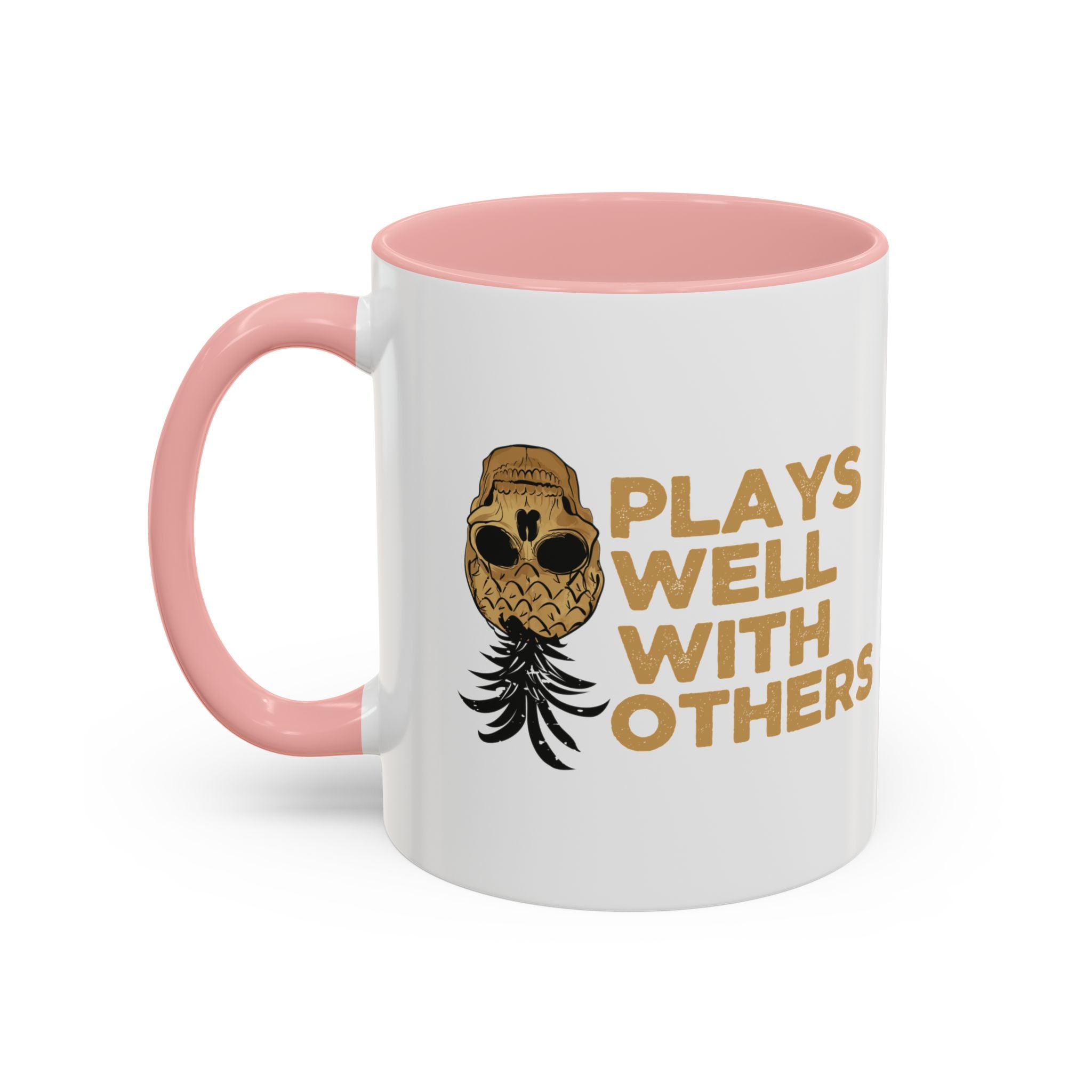Playful Owl Accent Coffee Mug - 11 & 15oz - Perfect Gift for Nature Lovers