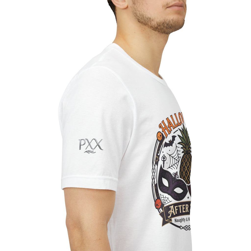 Halloween After Dark Tee — Pineapple Mask Masquerade T‑Shirt