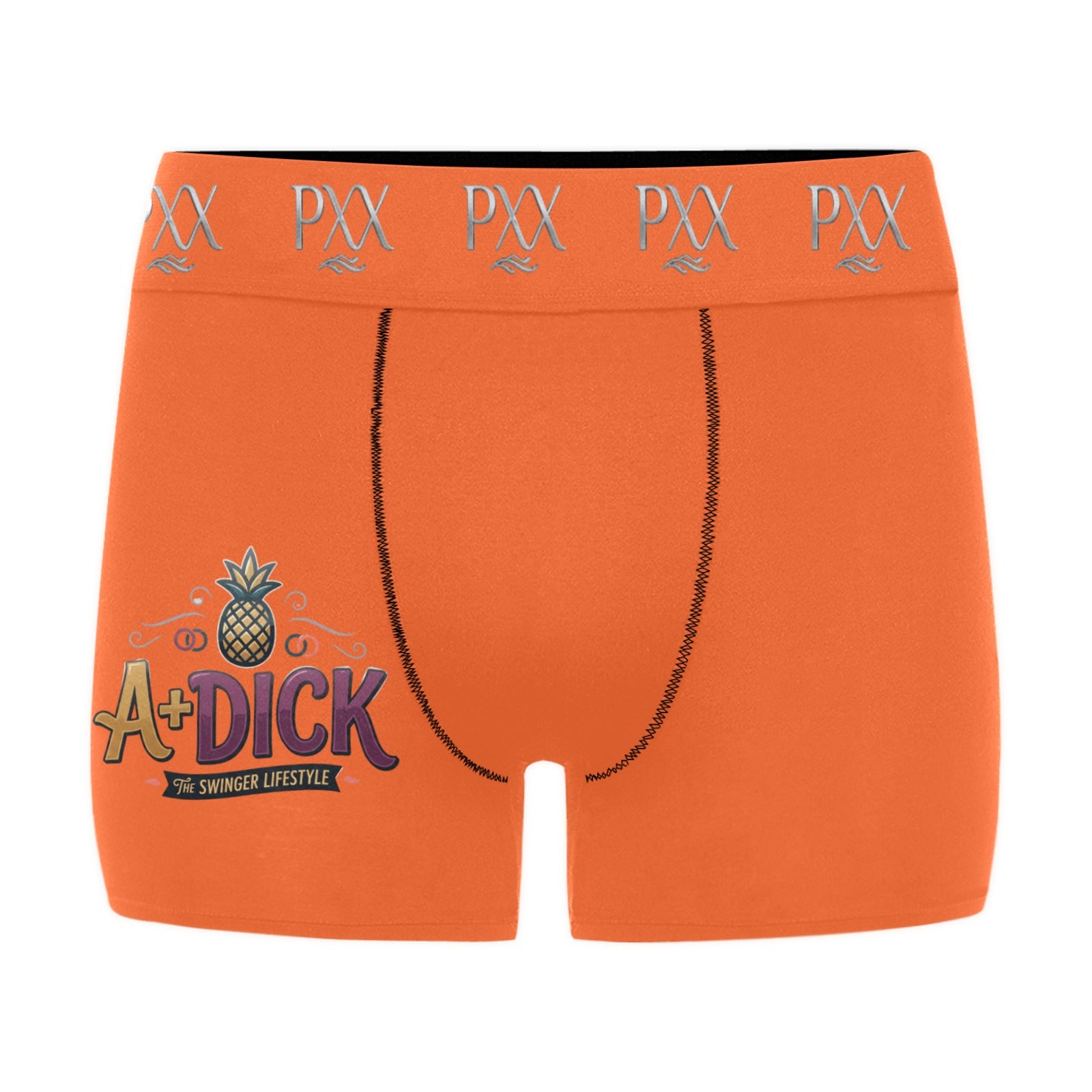 "A + Di*k" Men's Boxer Briefs | PXX Custom Waistband | Novelty Underwear