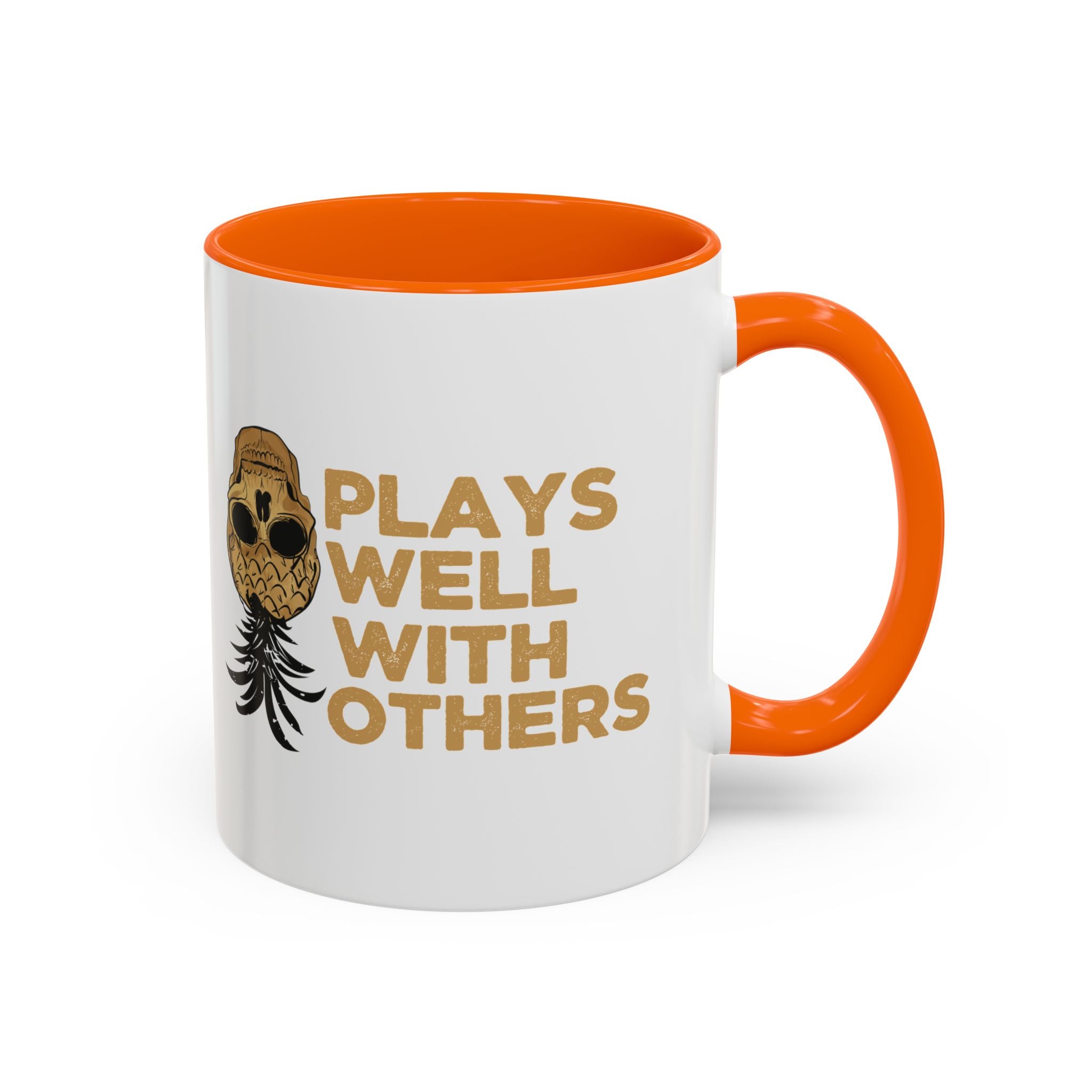 Playful Owl Accent Coffee Mug - 11 & 15oz - Perfect Gift for Nature Lovers