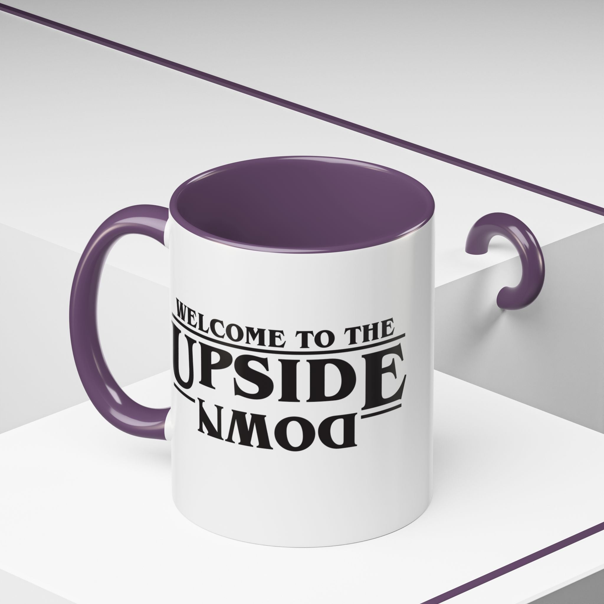 Upside Down Coffee Mug - Fun Gift for Coffee Lovers