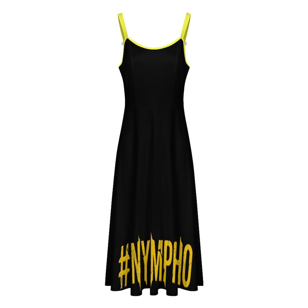 #NYMPHO Midi Spaghetti Strap Dress