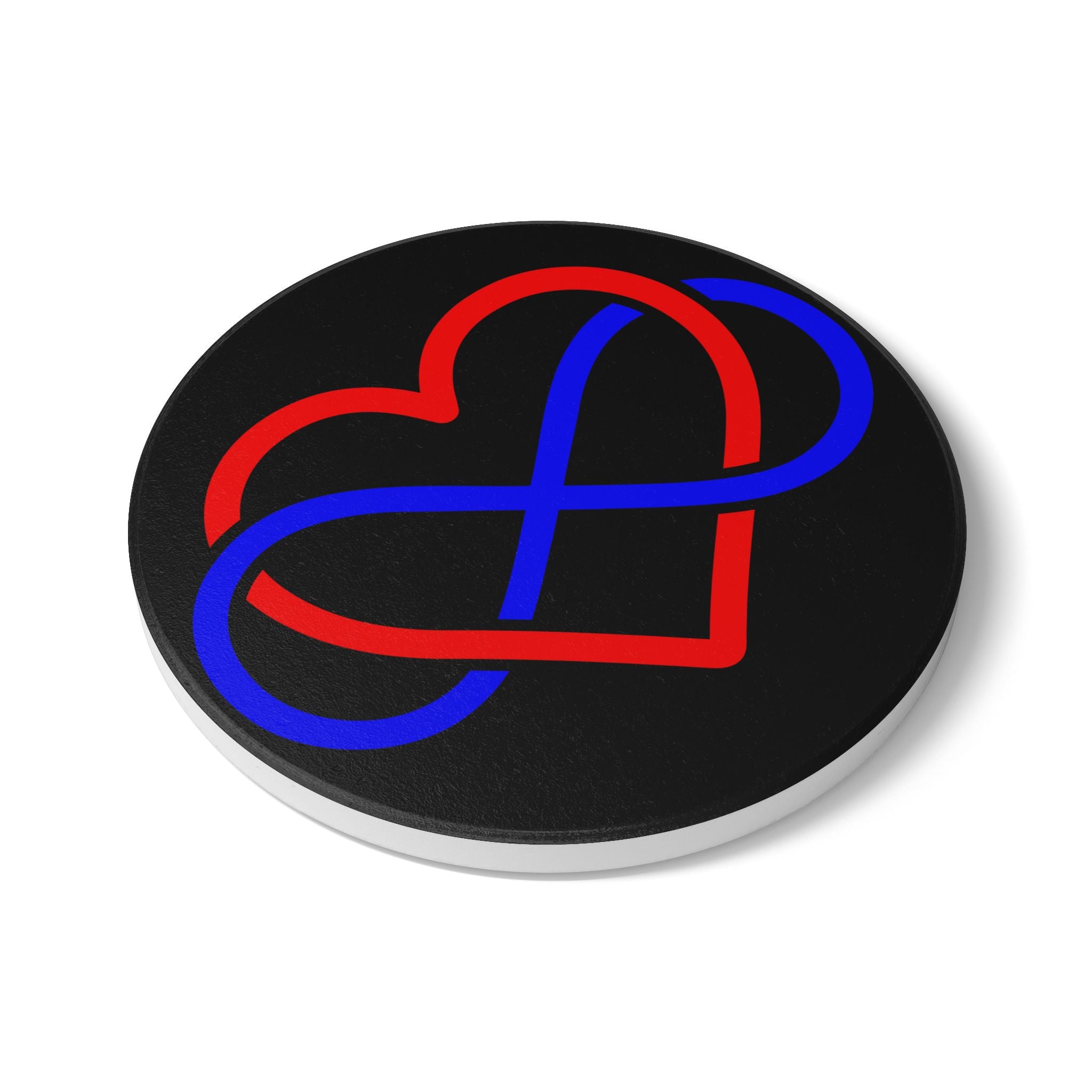 Infinity Heart Ceramic Coaster - Love Decor for Home & Gifts