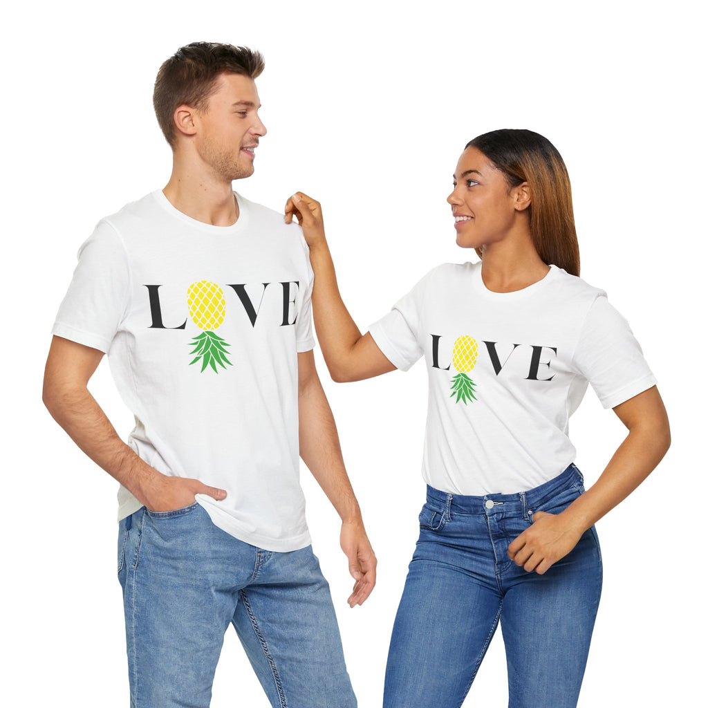 Love Pineapple Unisex Jersey Tee