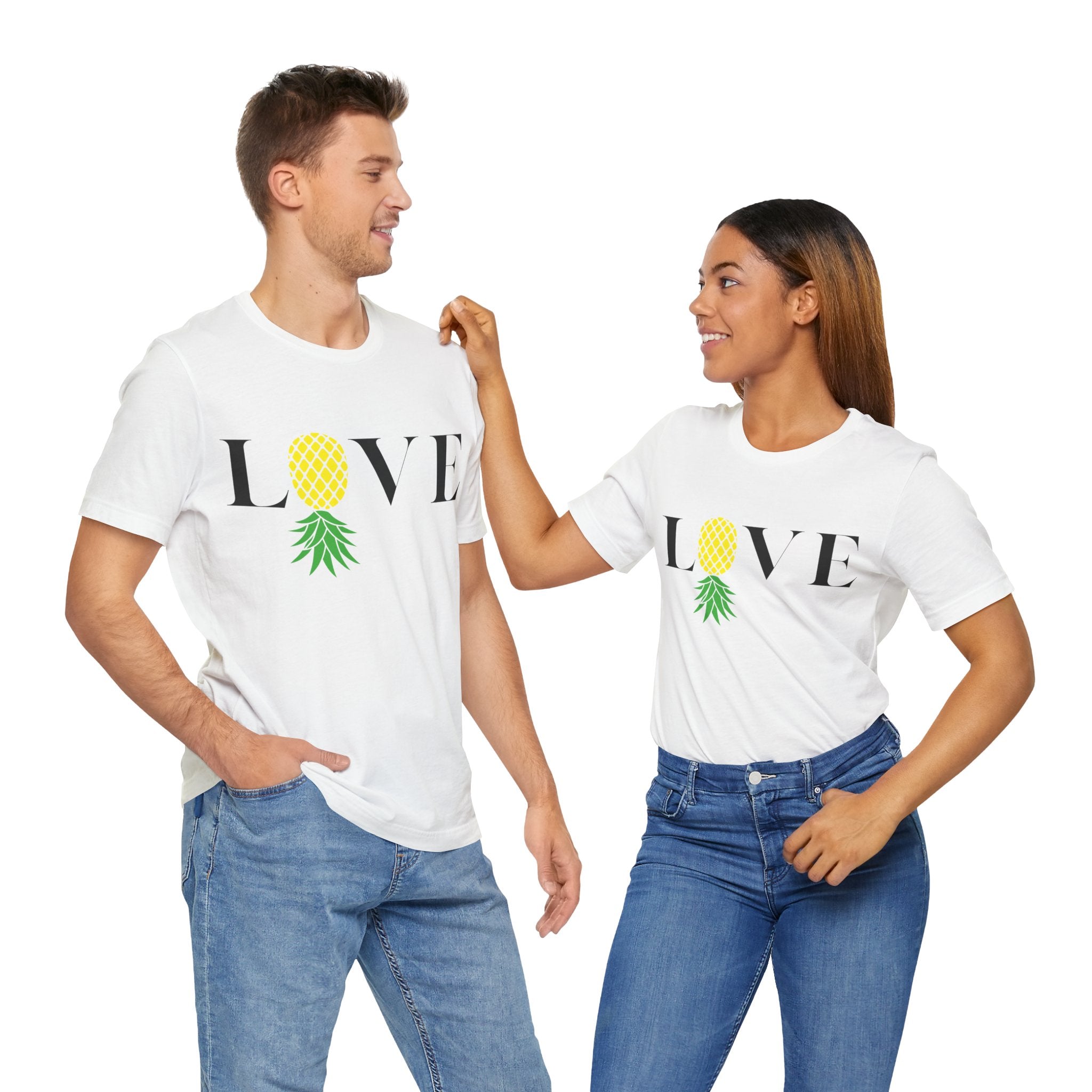 Love Pineapple Unisex Jersey Tee