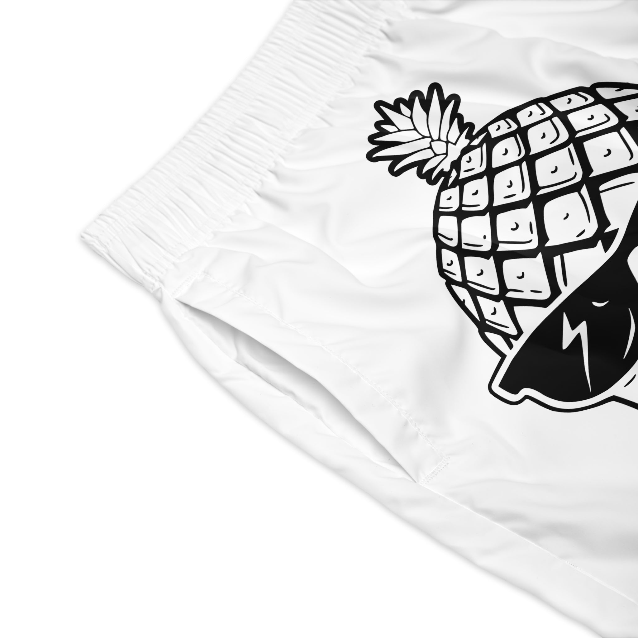 Men's Skull & Floral Jogger Shorts - Summer Vibe Beachwear