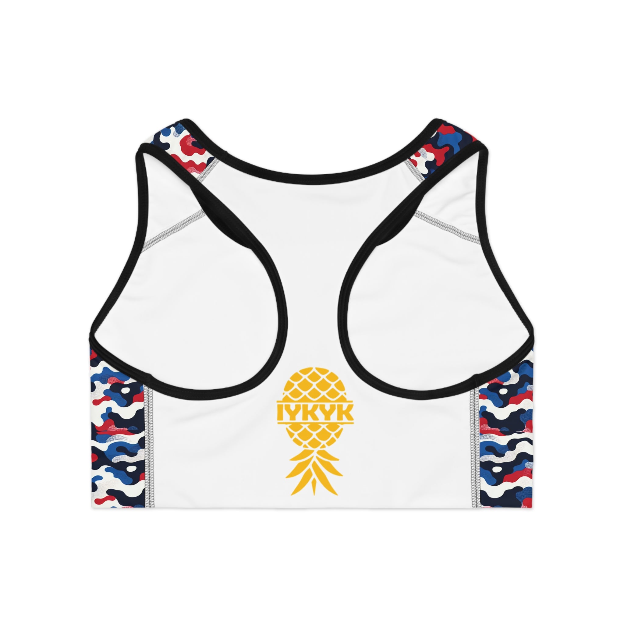 Vibrant Camo Sports Bra for Active Lifestyles