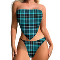 Chic Strapless Bandana Style Bikini(All-Over Printing)