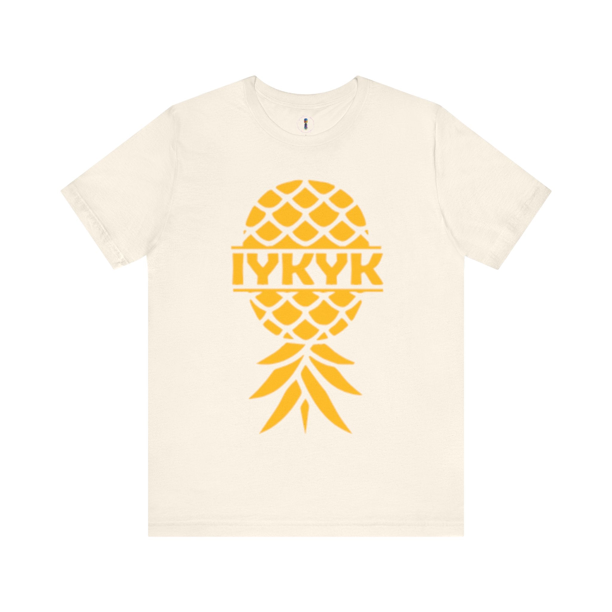 IYKYK Pineapple Unisex Jersey Tee - Fun Summer Graphic T-Shirt