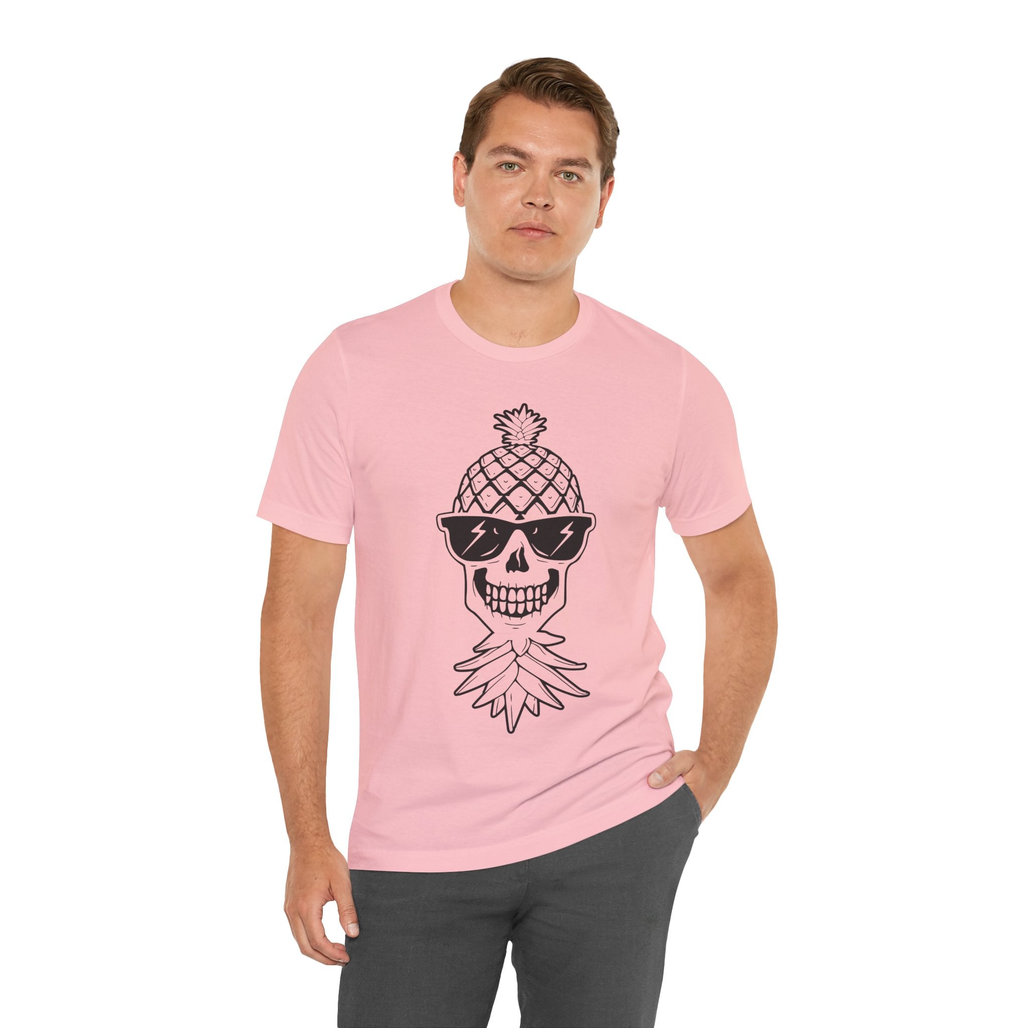 Pineapple Skull Graphic Tee