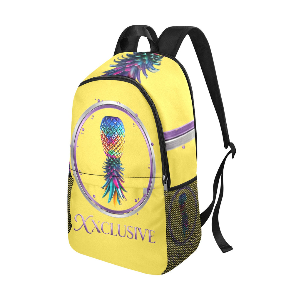 XXclusive All-Over Print Fabric Backpack | Side Mesh Pockets | Men & Women