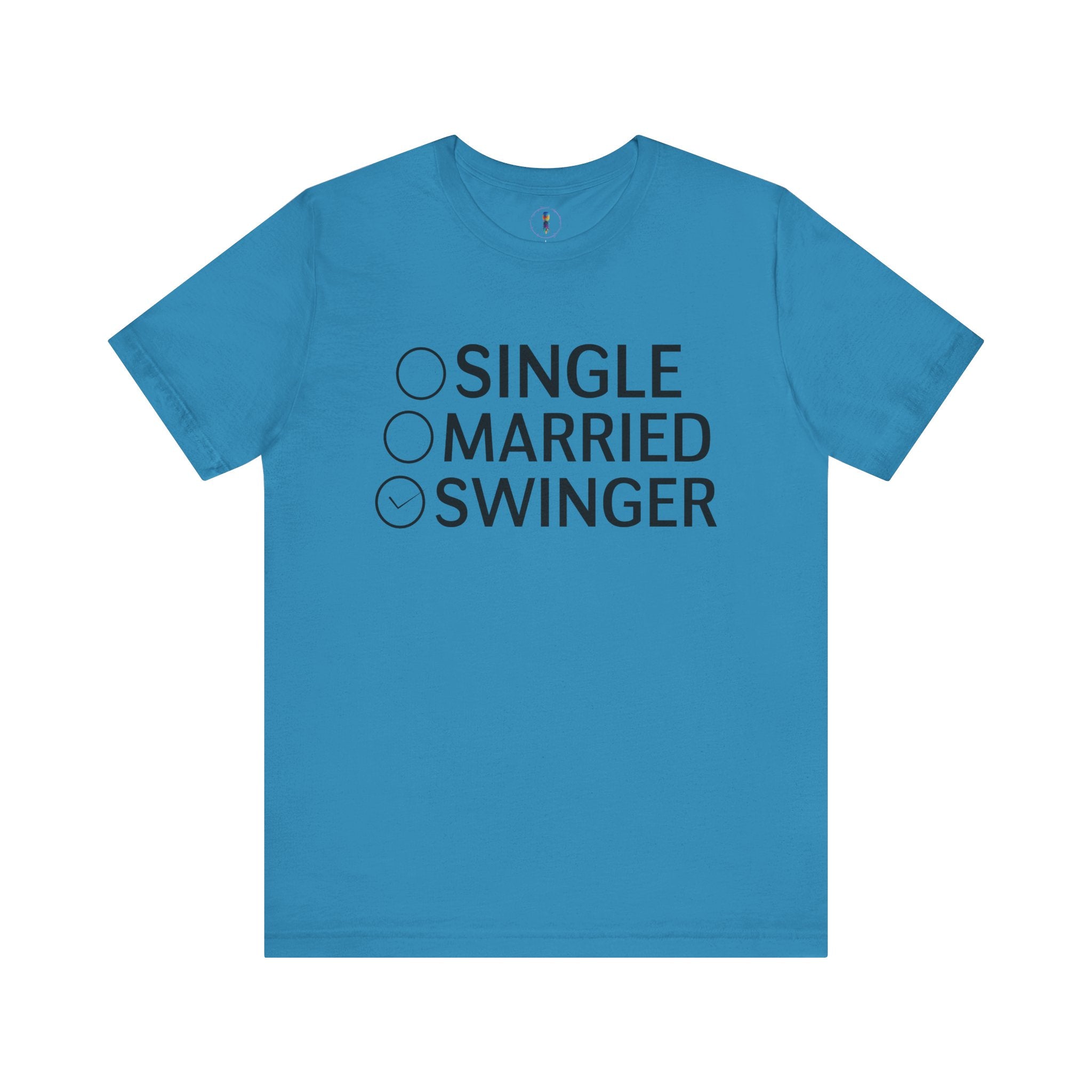 Swinger Humor Unisex Tee - Funny Relationship Status Shirt
