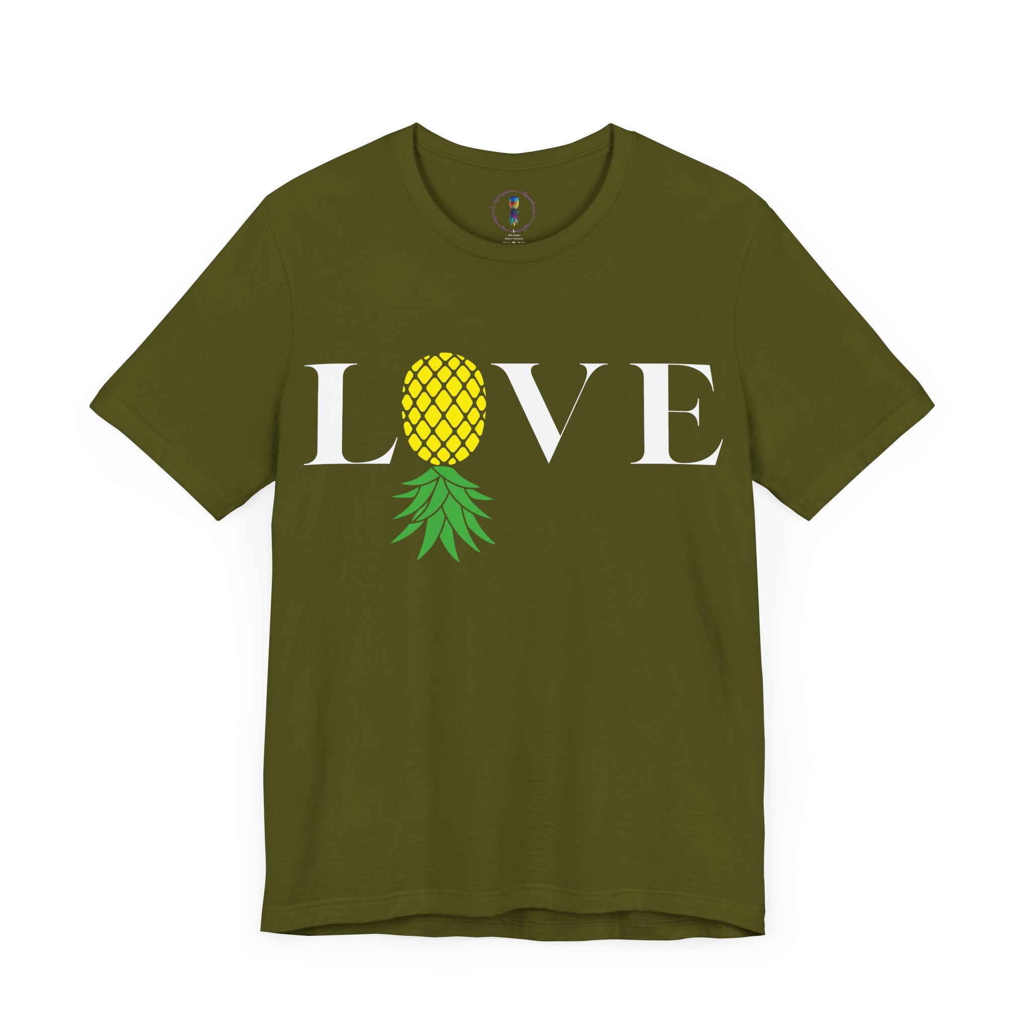 Pineapple Love Tee - Unisex Jersey Short Sleeve Shirt