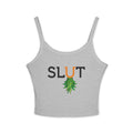 Slut Upside Down Pineapple Tank Top — Funny Tropical Graphic Tank