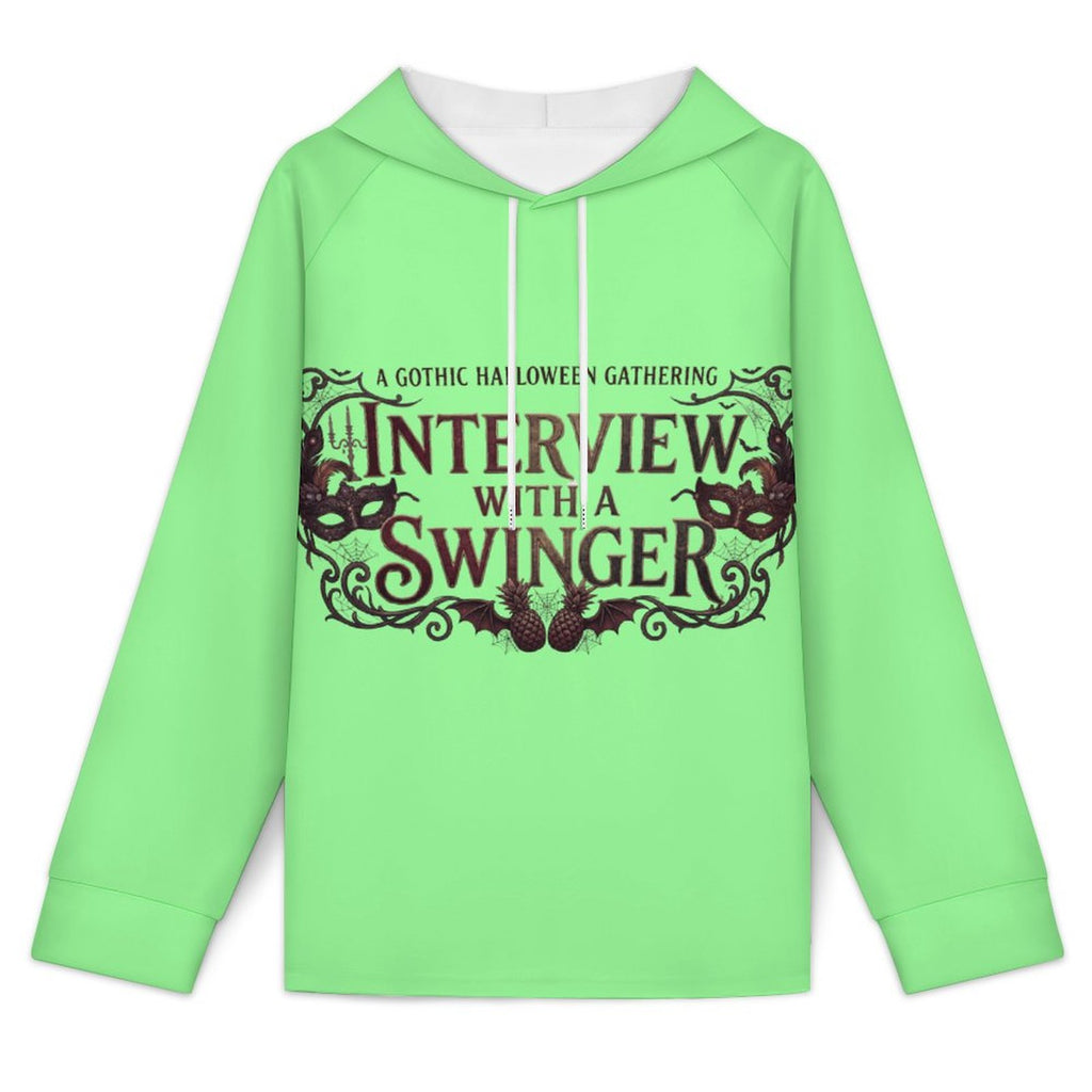 Interview With a Swinger Raglan Sleeve Hoodie