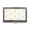 Golden Pineapple Business Card Holder - Stylish Accessory for Spicey Professionals