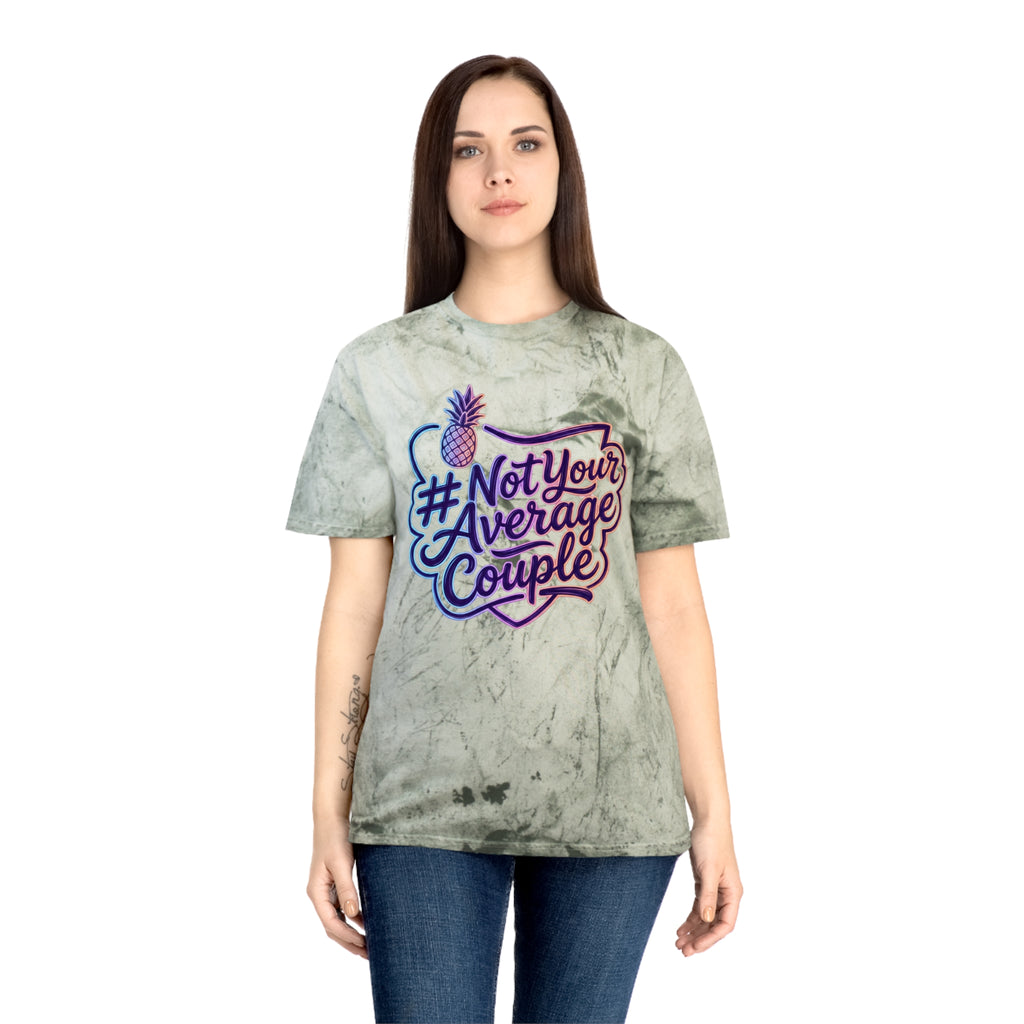 #NotYourAverageCouple T-Shirt – Retro Tropical Pineapple Graphic Tee