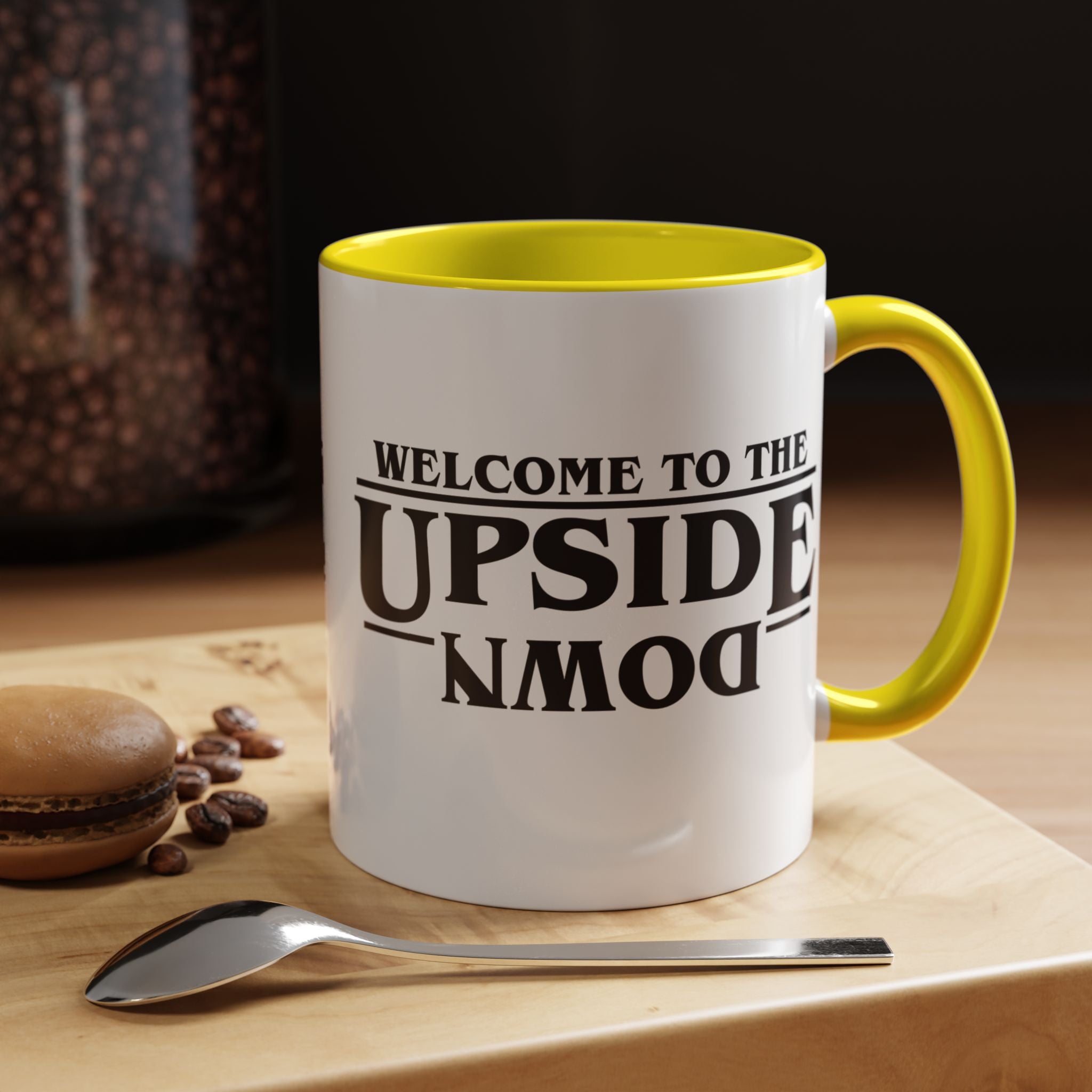 Upside Down Coffee Mug - Fun Gift for Coffee Lovers