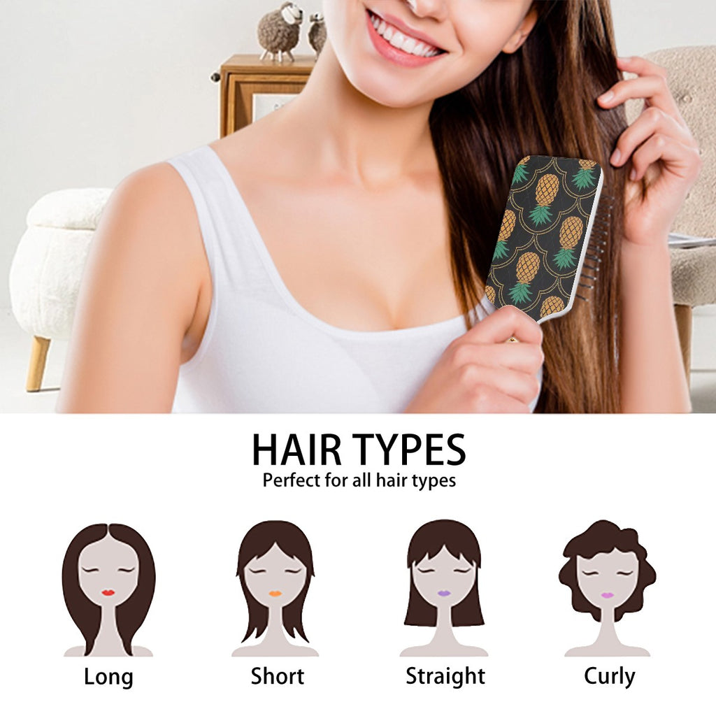 Upside-Down Pineapple Air Cushion Hair Brush