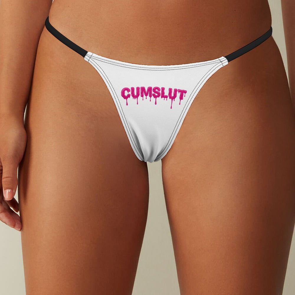 Cumslut Ladies Sexy Thin Thong