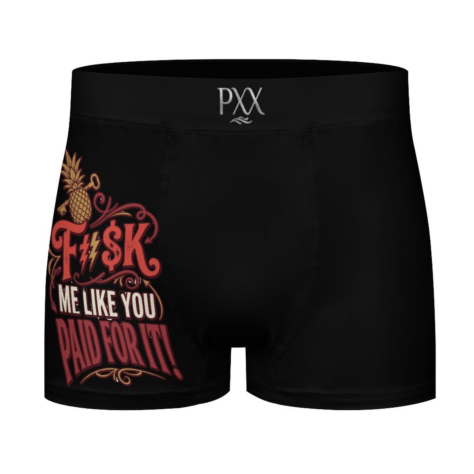 "F Me Like You Paid" Cotton Comfort Soft Boxer Briefs for Men