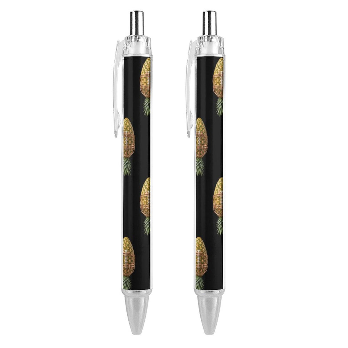 Pineapple Football Ballpoint Pen – Custom Black Ink Office & School Pen