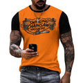 The Swinging Chainsaw Massacre Men’s Cotton Comfort T-Shirt | Horror Graphic Crew Neck Tee