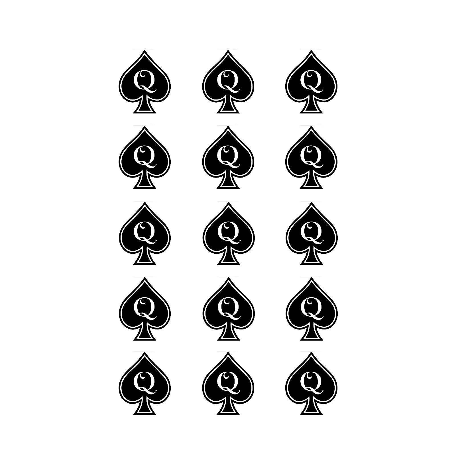 QOS Personalized Temporary Tattoos (30 Pieces) | Custom A4 Sheet Water-Activated Tattoos | Ships from USA