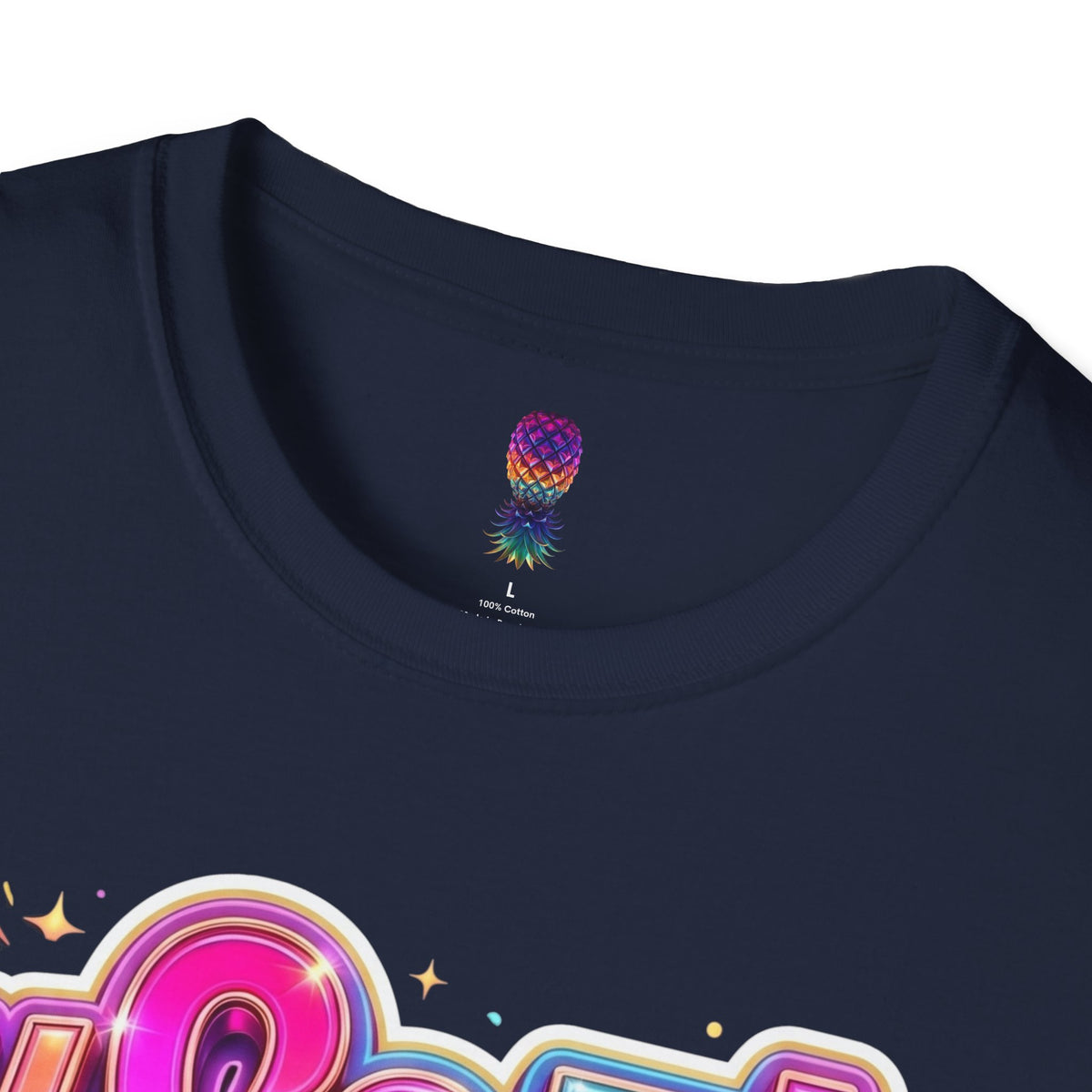 #Soft Swap Graphic T-Shirt | Colorful Y2K Cotton Tee