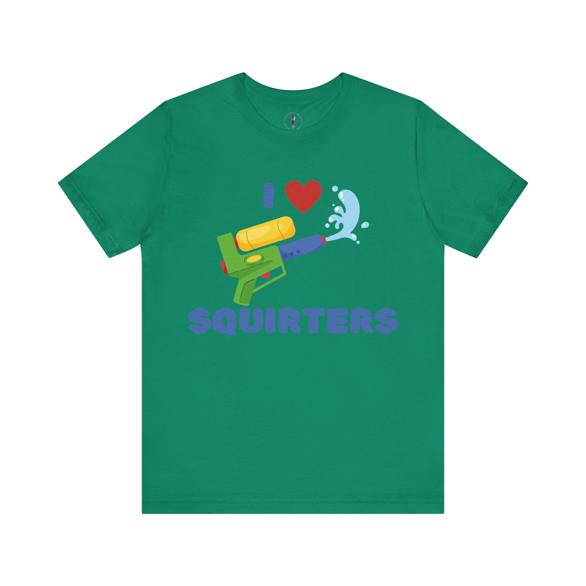 I Love Squirt Guns Unisex Jersey Tee - Fun Summer Shirt for Water Play Lovers
