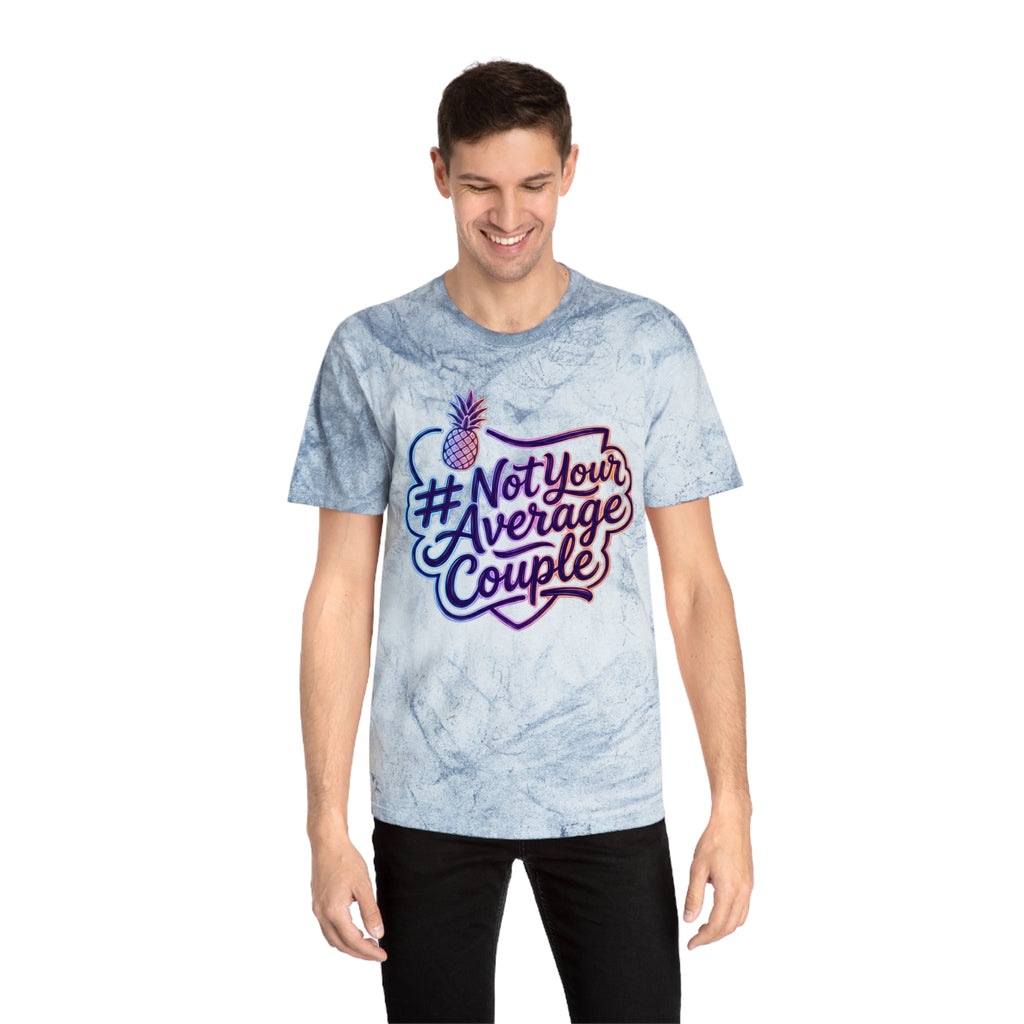 #NotYourAverageCouple T-Shirt – Retro Tropical Pineapple Graphic Tee