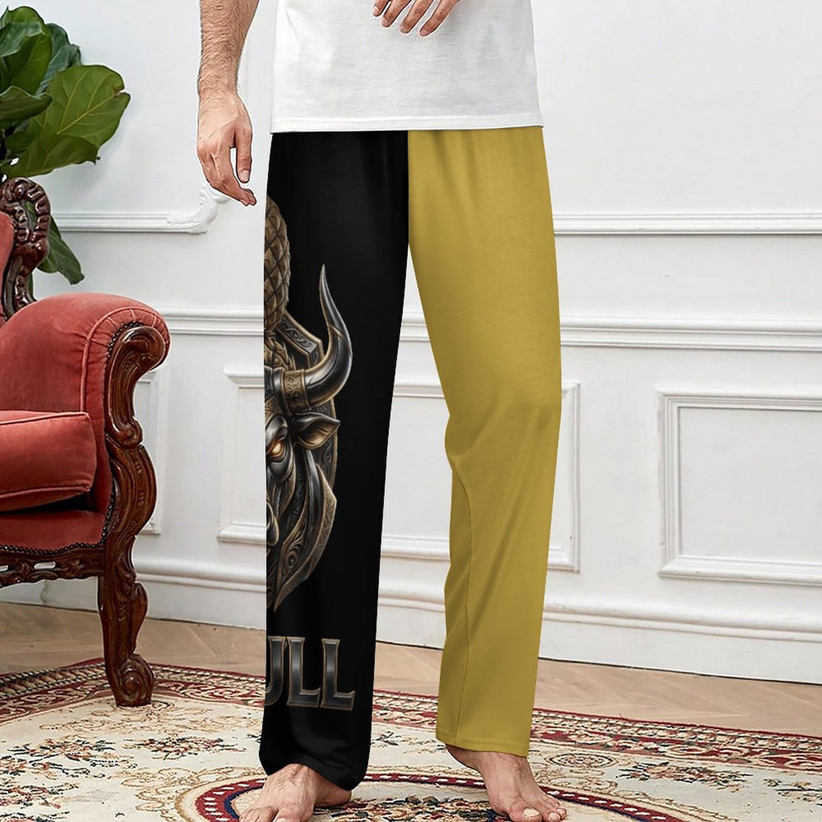 #BULL Men's Home Pajamas Pants