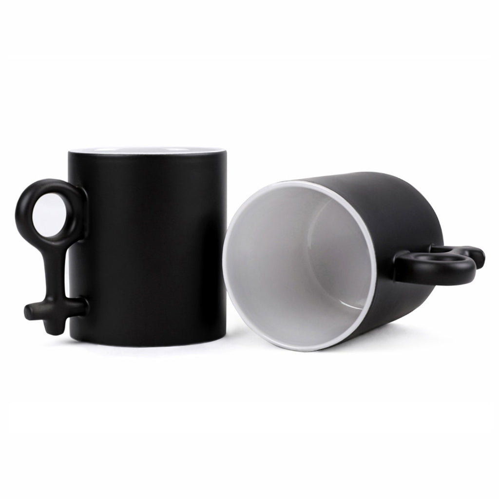 Halloween Swinger Inspired Couple Symbol Color-Changing Mug